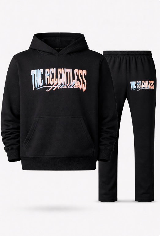 High Quality Two Piece Baggy Sweatpants and Hoodie Set Men Custom Heavyweight Oversized Pullover Hoodie
Tracksuits